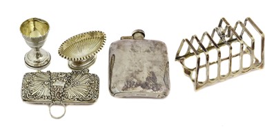 Lot 327 - A Collection of Assorted Silver and Silver...