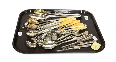Lot 126 - A Collection of Assorted Silver Flatware,...