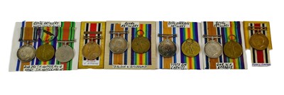 Lot 39 - A First/Second World War Trio, awarded to 3198...