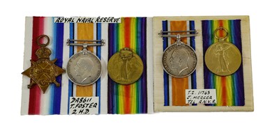 Lot 18 - A First World War Trio, awarded to D.A.8611. T....
