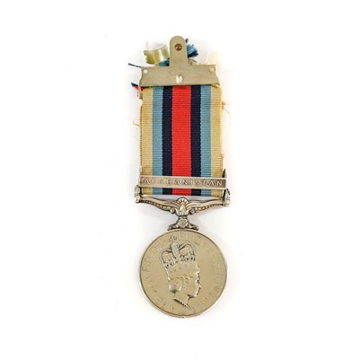 Lot 2001 - An Operational Service Medal, with clasp...