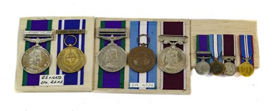 Lot 35 - A Long Service Group of Three Medals, awarded...