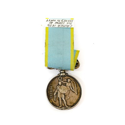 Lot 10 - A Crimea Medal 1854, un-named as issued.