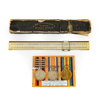 Lot 33 - A Boer War/First World War Trio, awarded to...