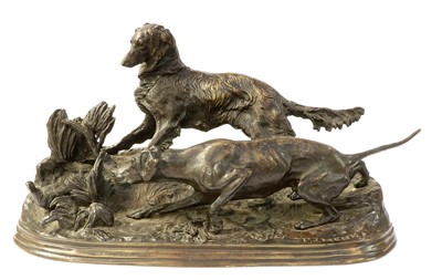 Lot 378 - After Pierre Jules Mene: A Bronze Group of a...