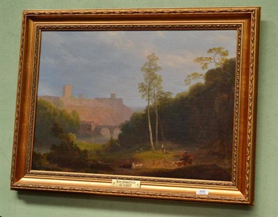 Lot 489 - Follower of George Cuitt (19th century) ";Richmond";, oil on canvas, 48.5cm by 67cm