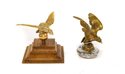 Lot 79 - A Solid Brass Car Mascot, in the form of a...