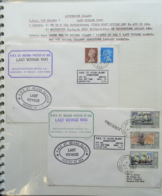 Lot 183 - Atlantic Maritime Postal History, especially R.M.S. 'St. Helena'