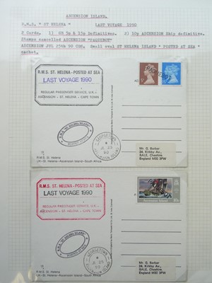 Lot 183 - Atlantic Maritime Postal History, especially R.M.S. 'St. Helena'