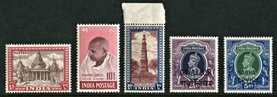 Lot 115 - India and States