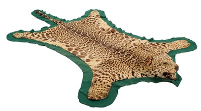 Lot 302 - Taxidermy: A Jaguar Skin Rug (Panthera onca),...