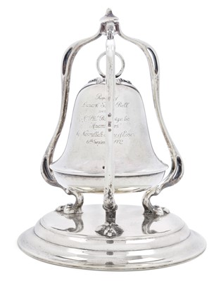 Lot 2307 - An Elizabeth II Silver Copy of the Lanark Bell