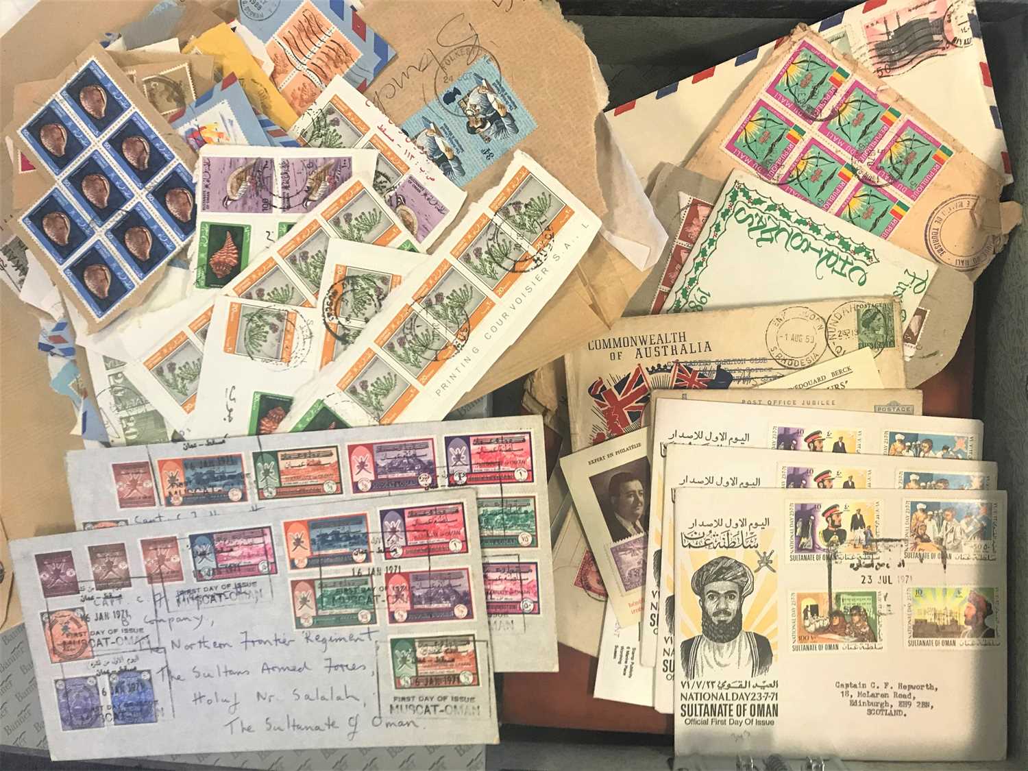 Lot 244 Stamps and Postcards
