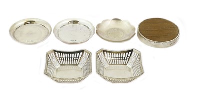 Lot 32 - A Collection of Assorted Silver, comprising: a...