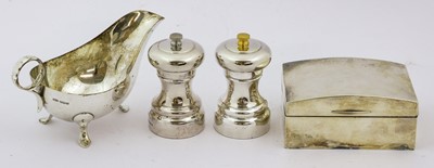 Lot 70 - A Collection of Assorted Silver, including: a...