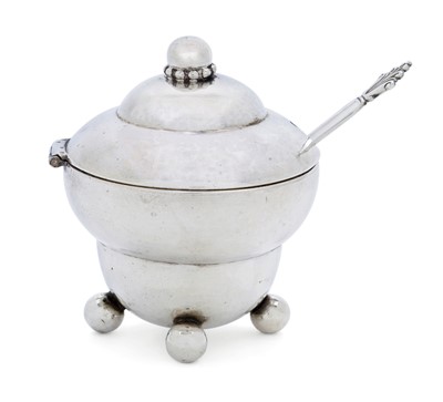 Lot 2245 - A Danish Silver Mustard-Pot