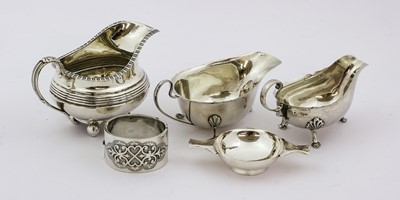 Lot 72 - A Collection of Assorted Silver, comprising:...