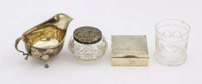 Lot 96 - A Collection of Assorted Silver, including: a...