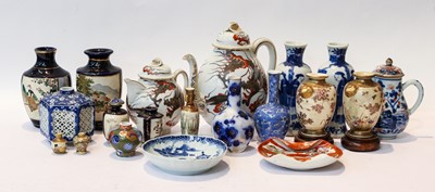 Lot 6 - A collection of Chinese and Japanese ceramics...