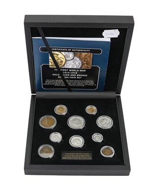 Lot 387 - The First World War 1914-1918 Gold, Silver and...