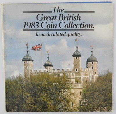 Lot 449 - The Great British 1983 Coin Collection, 8-coin...