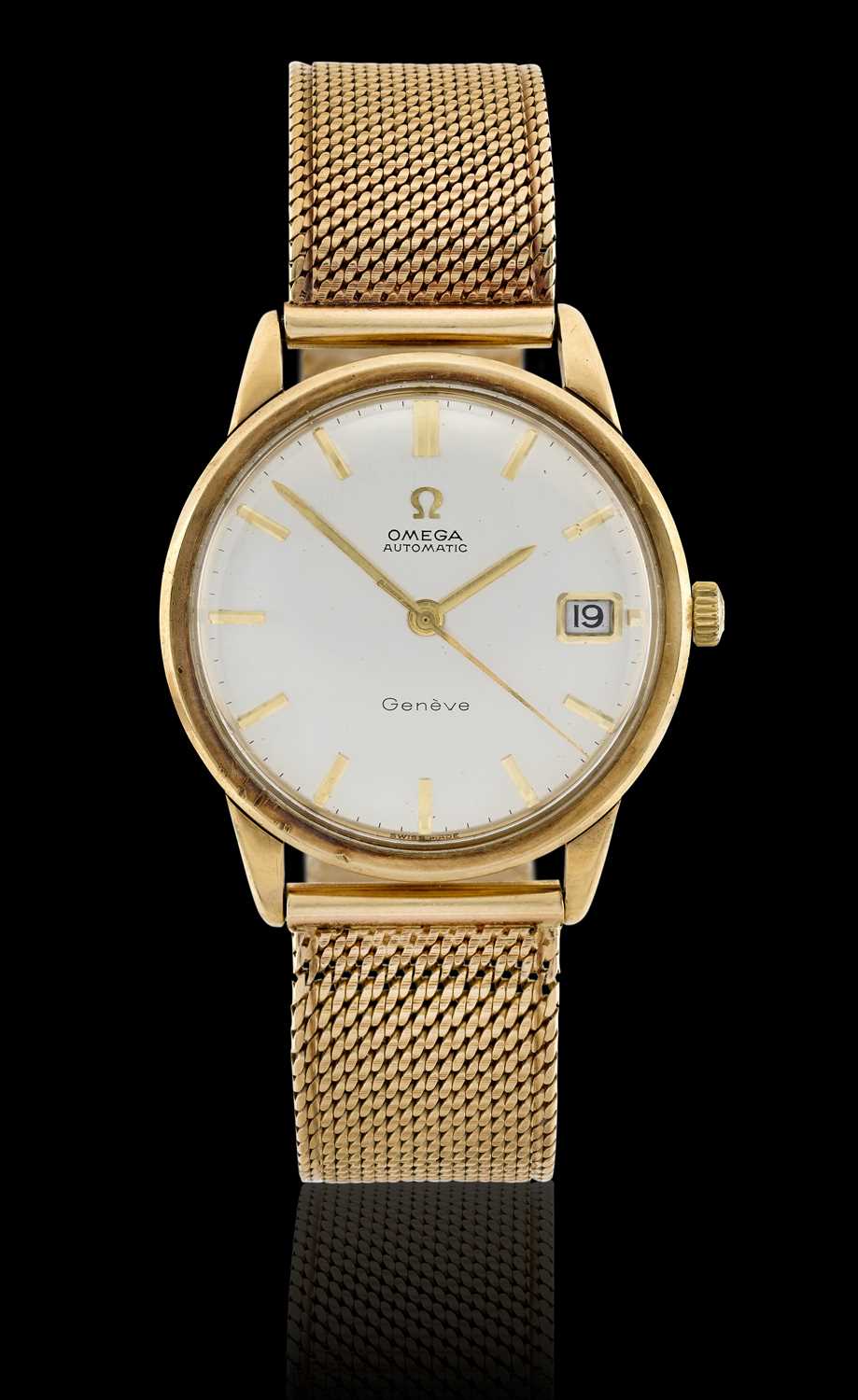 Lot 2367 Omega A 9 Carat Gold Automatic Calendar