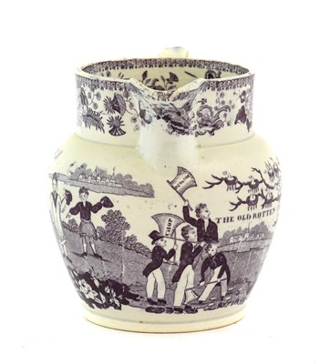 Lot 94 - An 1832 Reform Act Commemorative Pearlware Jug,...