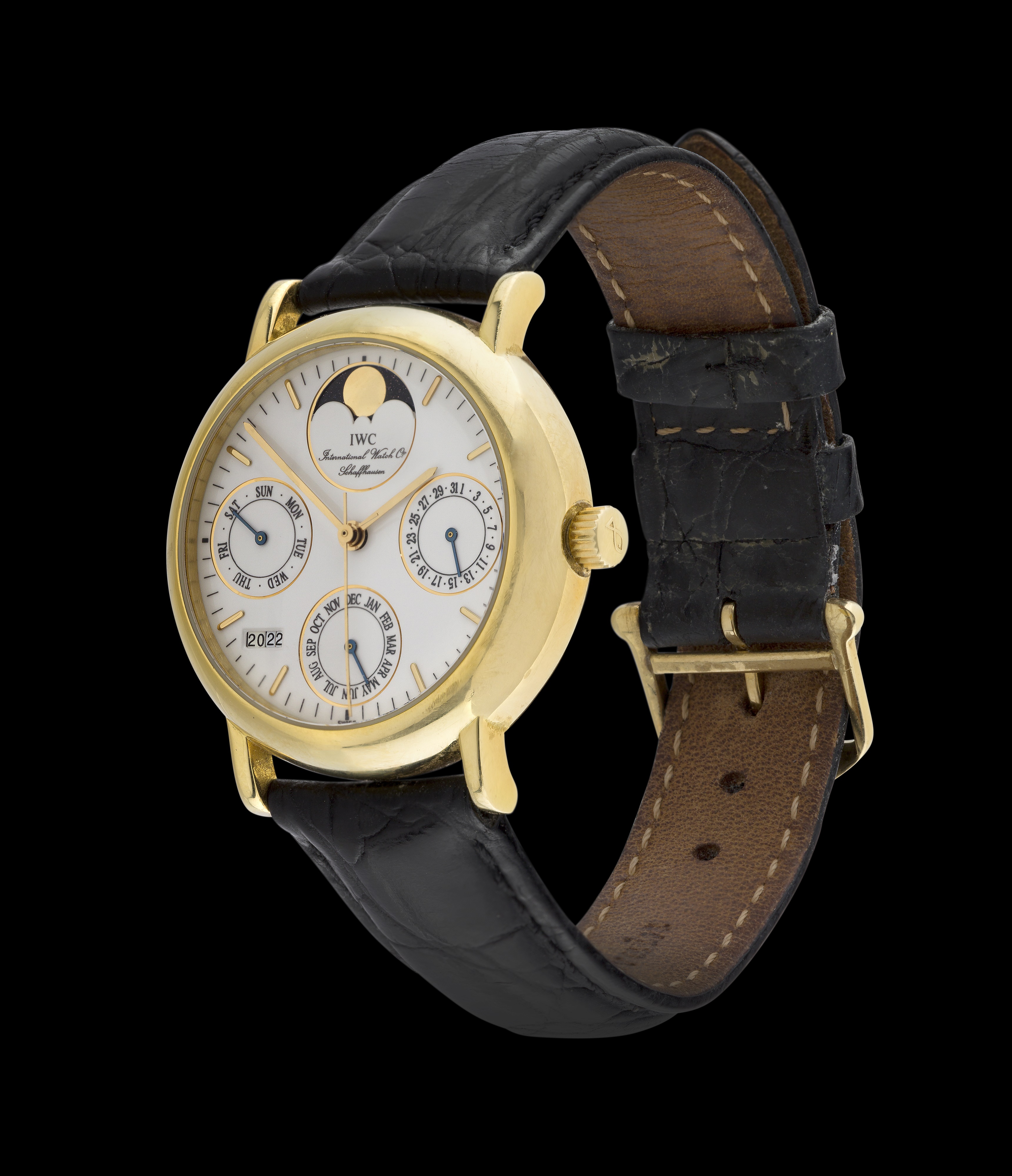 Lot 2235 IWC A Fine 18 Carat Gold Perpetual