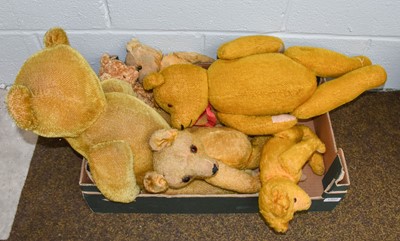 Lot 1352 - Group of circa 1930s and later jointed teddy...