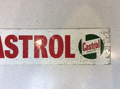 Lot 204 - Castrol Motor Oil (patented), A Double Sided...