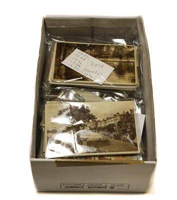 Lot 253 - A Small White Shoebox Containing a Bundle of...