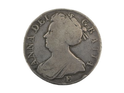 Lot 84 - Anne, Crown 1708, obv. second draped bust, E...