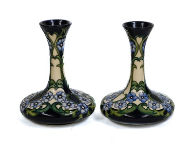Lot 106 - A pair of modern Moorcroft vases, designed by...