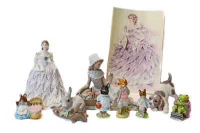 Lot 4 - Beswick Beatrix Potter figures; together with...