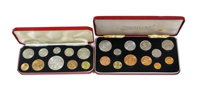 Lot 439 - 2 x Specimen Sets, to include: 1953 Elizabeth...