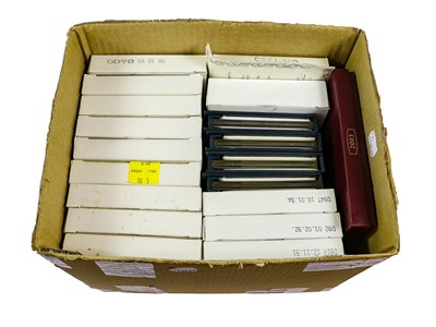 Lot 443 - 19 x UK Proof Coin Sets, comprising: 1983 8...