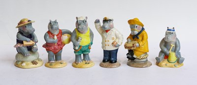 Lot 30 - Beswick "Hippos on Holiday", all limited...