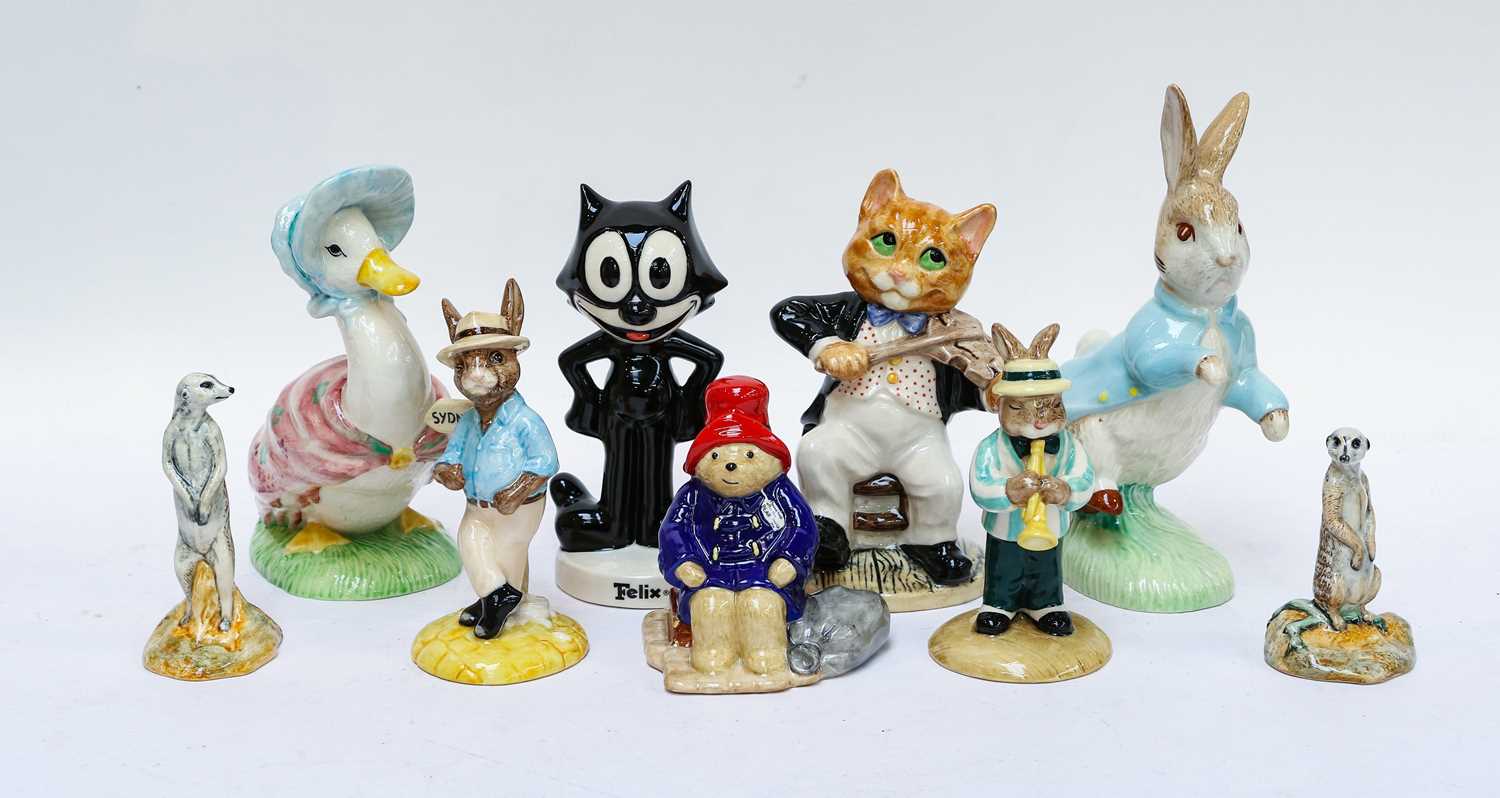 Lot 31 - Beswick collectables including, 'Felix the Cat'...