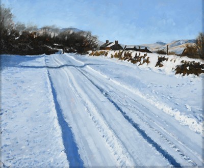 Lot 1080 - Brian Alderman (b.1954) "Above the Snowline,...