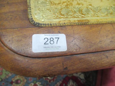 Lot 287 - A Mahogany Library Writing Table, in the...