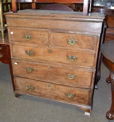 Lot 551 - Oak campaign chest