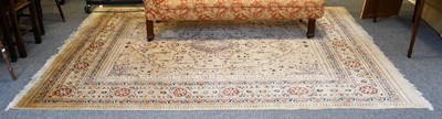 Lot 1011 - Oriental Carpet, probably Lahore, the cream...