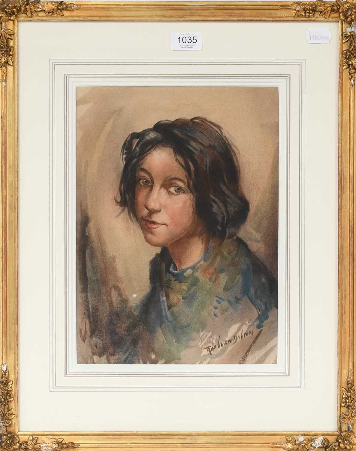 Lot 1035 - Henry Raeburn Dobson (1901-1985) Portrait of...