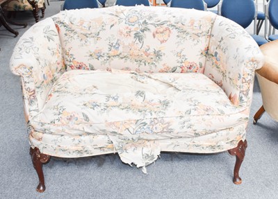 Lot 1168 - A 1920s small sofa in the Georgian style on...