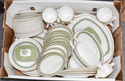 Lot 1310 - A Royal Doulton Rondelay pattern part dinner...