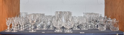 Lot 85 - A suite of Edinburgh Crystal drinking glasses...
