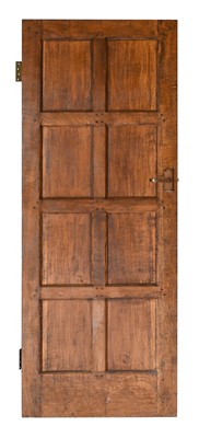 Lot 300 - A Panelled Oak Door, unmarked, 75cm wide...