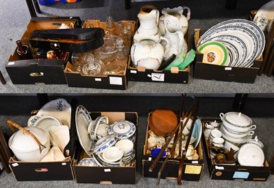 Lot 1298 - Eight boxes of miscellaneous items including...