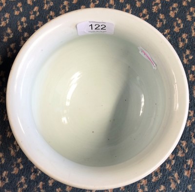 Lot 122 - A Chinese Porcelain Censer, Kangxi, of ovoid...