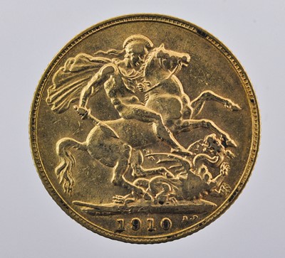 Lot 285 - 3 x Edward VII, Sovereigns: 1906, 1906P and...